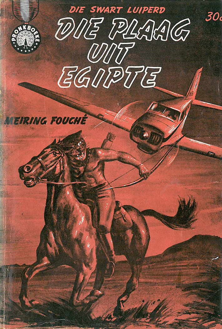 Dodelike druppels #65 – Meiring Fouche | Swart Luiperd - Pronk | Pronk Boeke | Suid-Afrikaanse pulpboek omslag (1961)