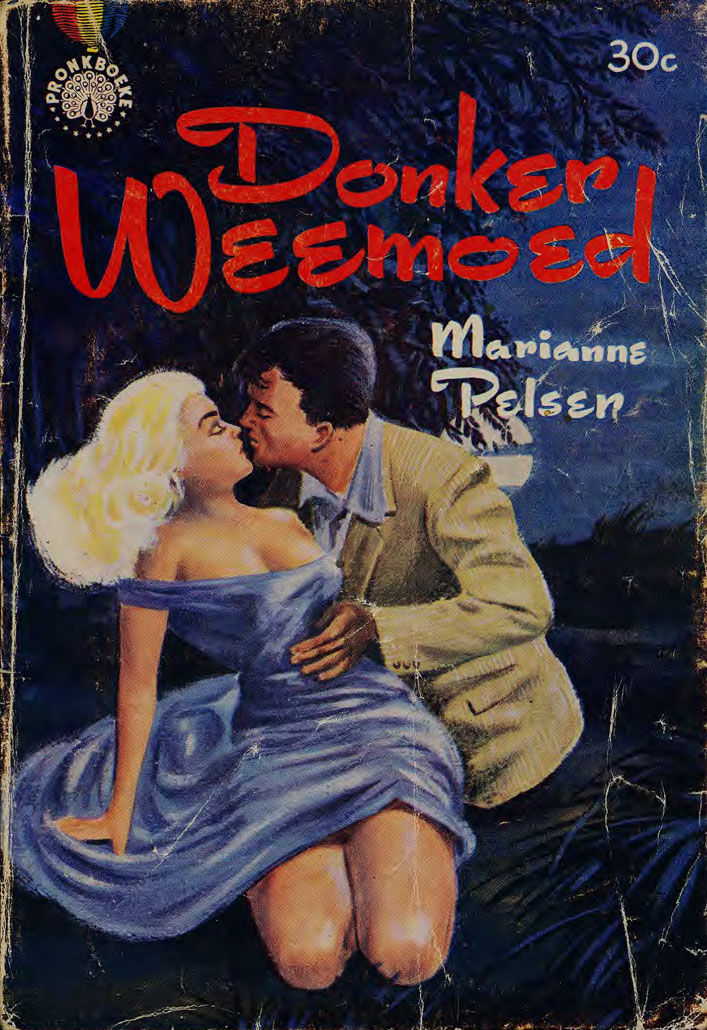 Donker weemoed #1 – Marianne Pelser | Pronk Boeke | Suid-Afrikaanse pulpboek omslag (1961)
