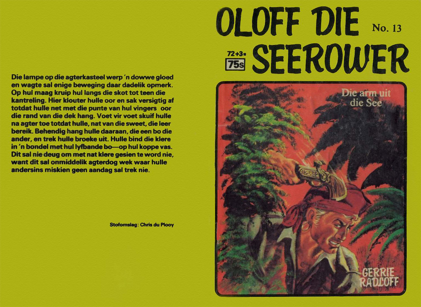Die arm uit die see - Gerrie Radlof (1980)
