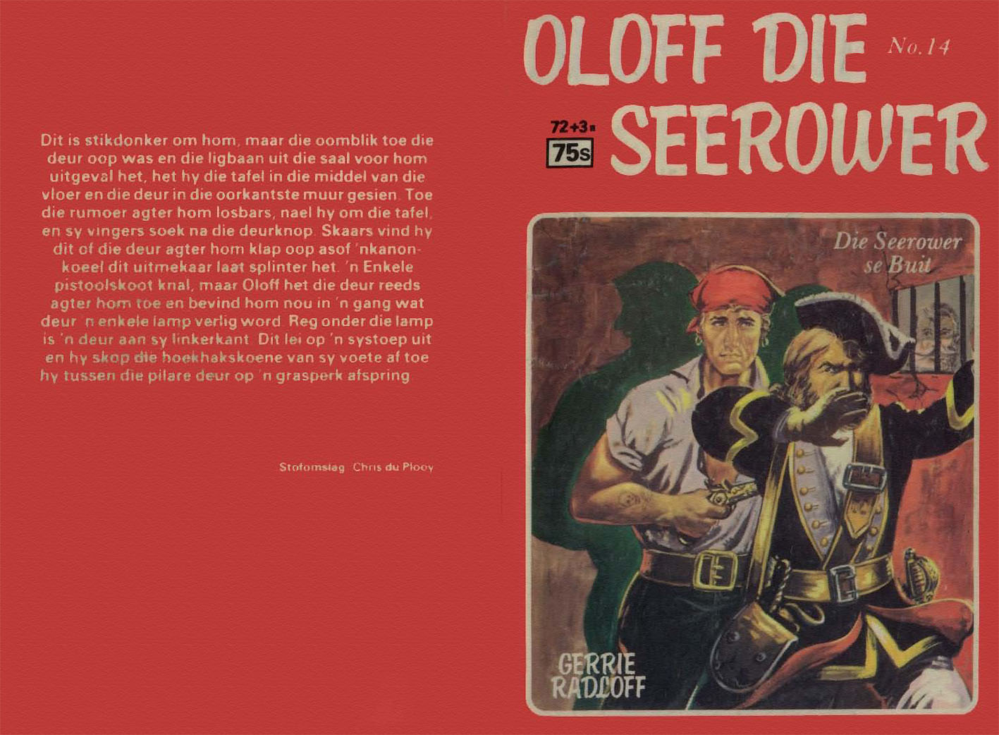 Die seerower se buit - Gerrie Radlof (1980)