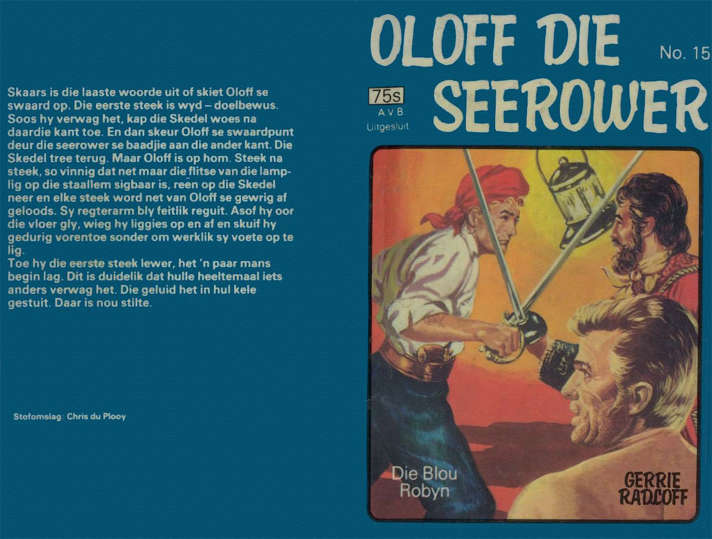 Die blou robyn - Gerrie Radlof (1980)