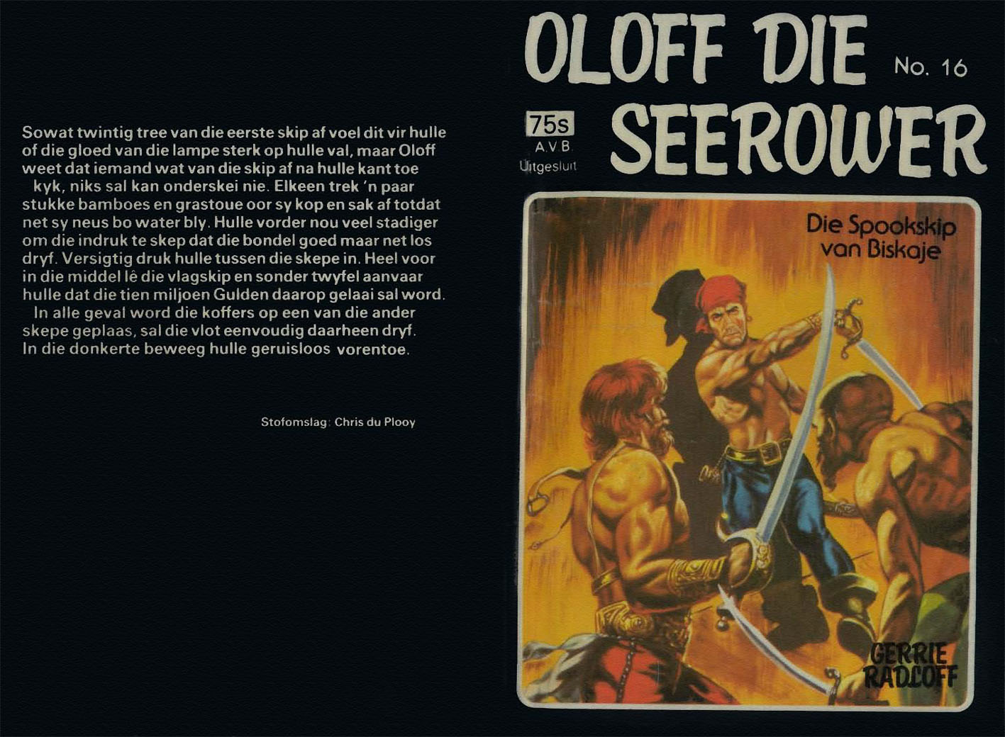 Die spookskip van Biskaje - Gerrie Radlof (1980)