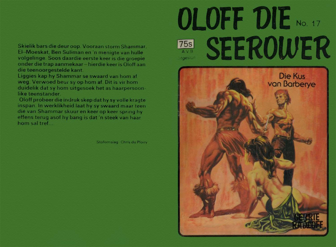 Die kus van Barbarye - Gerrie Radlof (1980)