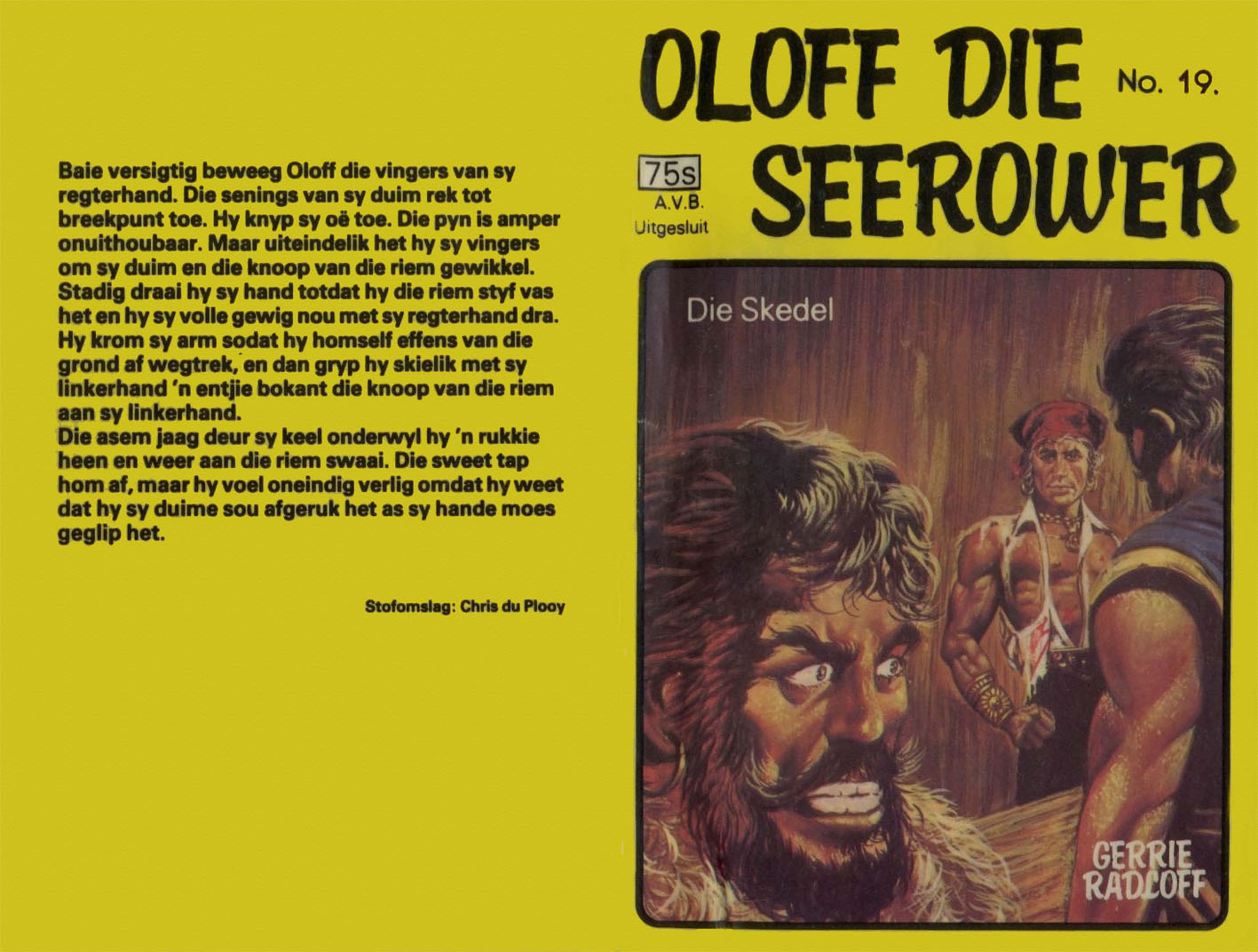 Die skedel - Gerrie Radlof (1980)