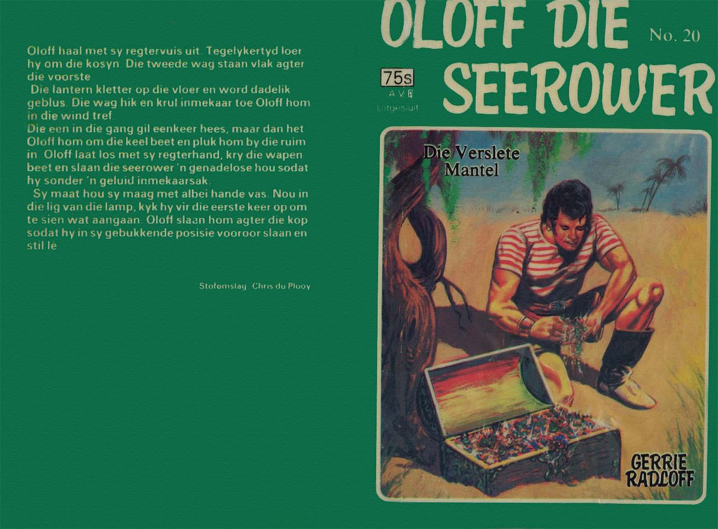 Die verslete mantel - Gerrie Radlof (1980)