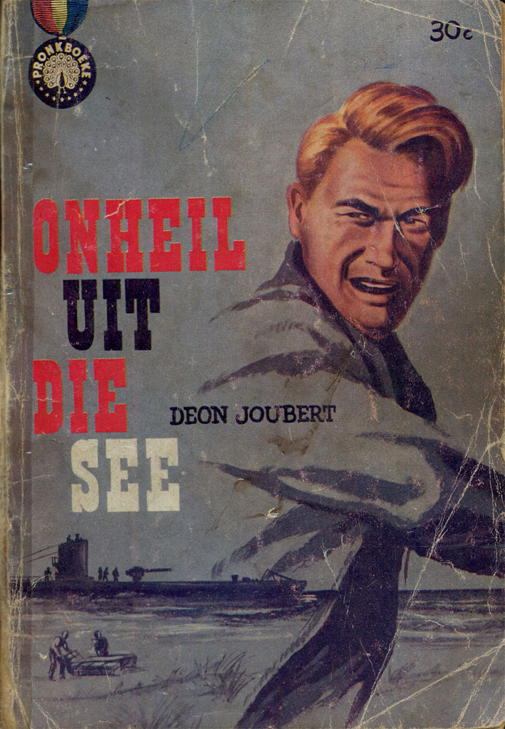 Onheil uit die see #1 – Deon Joubert | Pronk Boeke | Suid-Afrikaanse pulpboek omslag (1962)