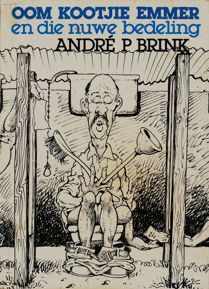 Oom Kootjie emmer en die nuwe bedeling #2 – André P. Brink | Taurus | Suid-Afrikaanse pulpboek omslag (1984)