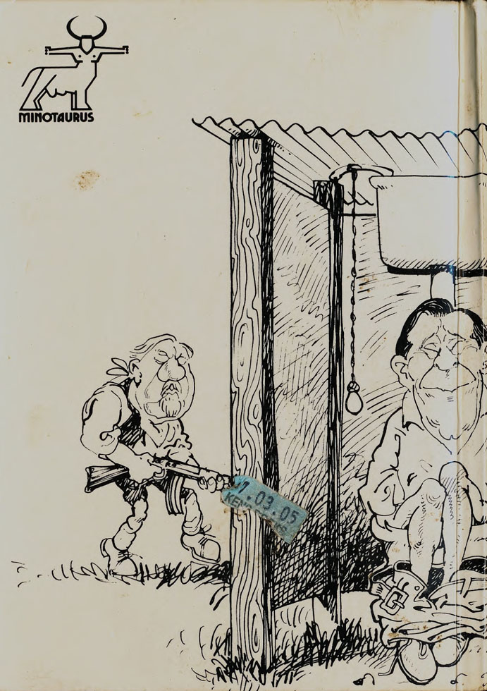 Oom Kootjie emmer en die nuwe bedeling #4 – André P. Brink | Taurus | Suid-Afrikaanse pulpboek omslag (1984)