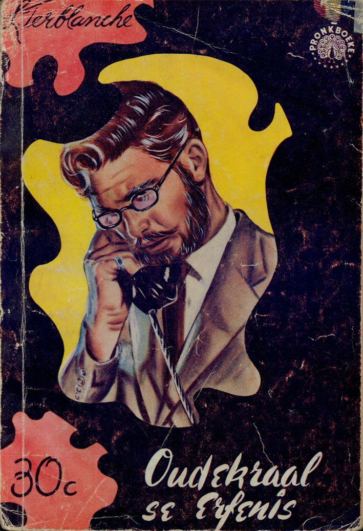 Oudekraal se erfenis #1 – L. Terblanche | Pronk Boeke | Suid-Afrikaanse pulpboek omslag (1961)