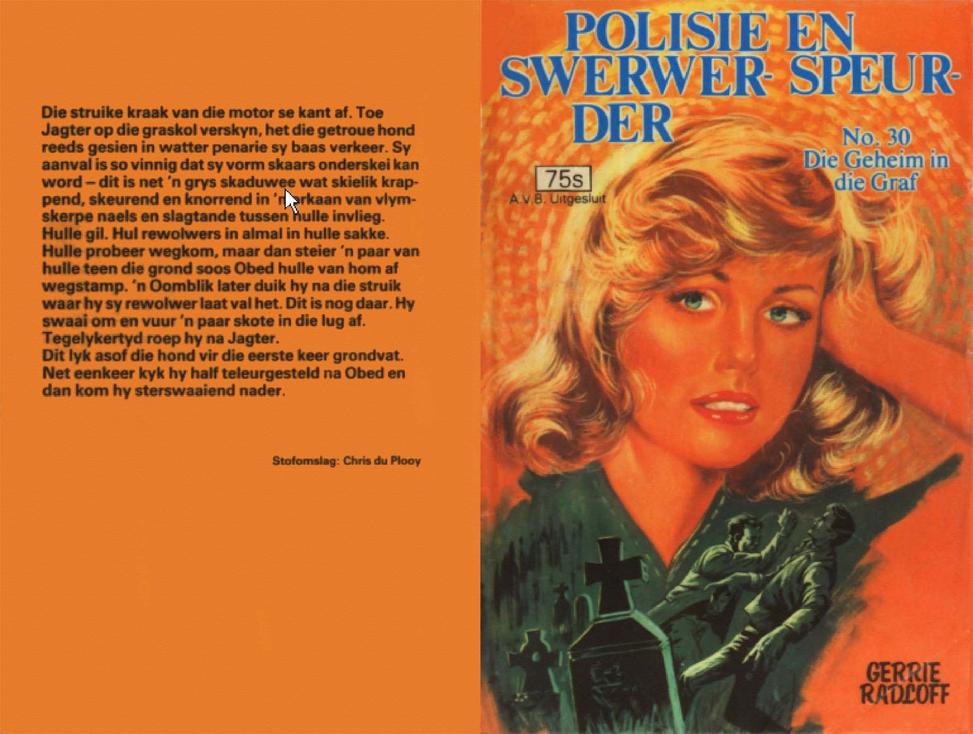 Die geheim in die graf - Gerrie Radlof (1980)