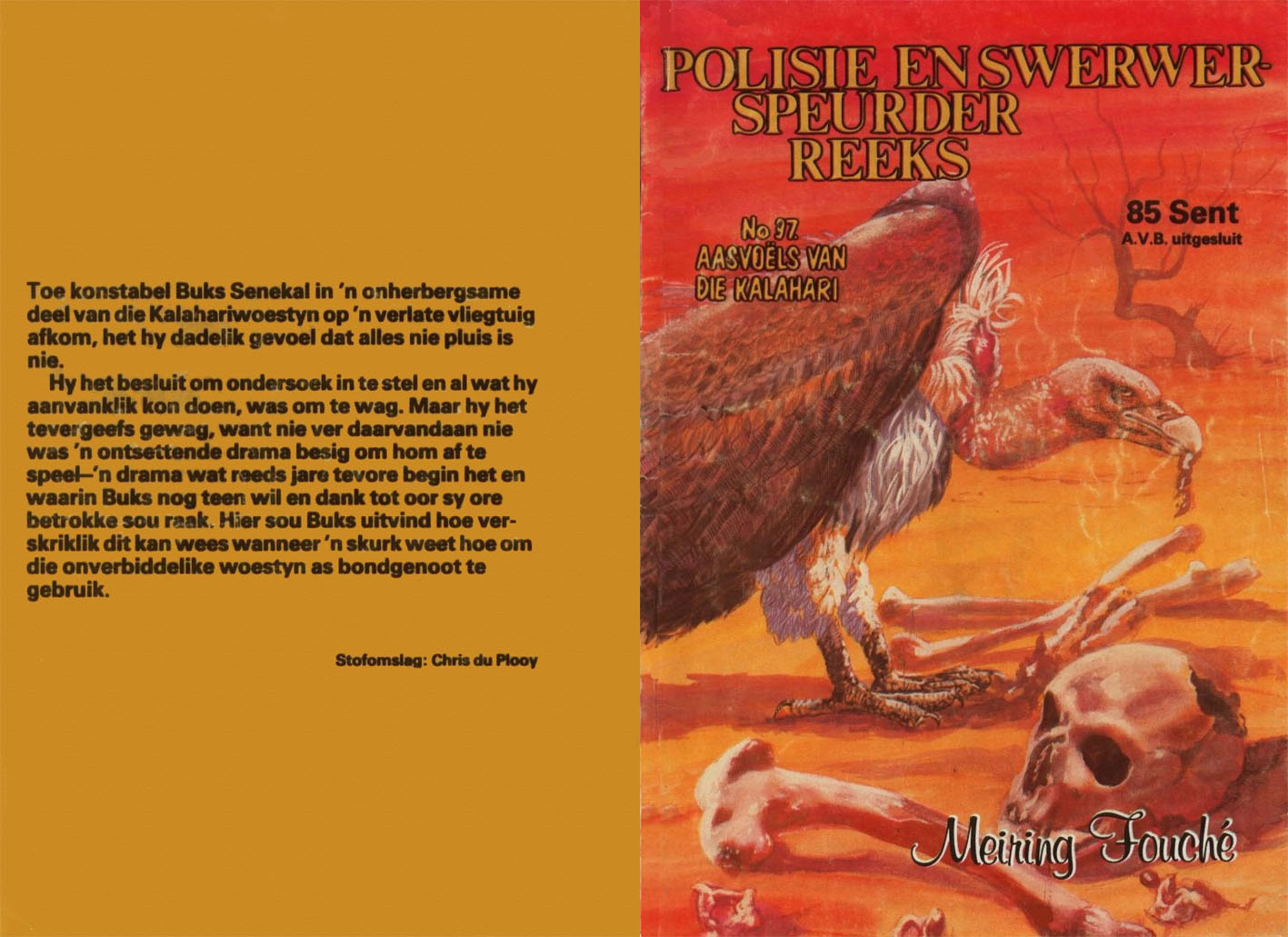 Aasvoëls van die Kalahari - Meiring Fouche (1980)