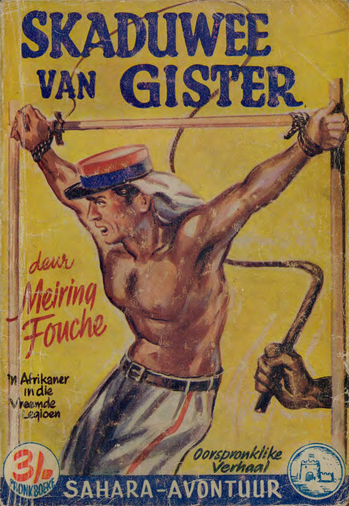 Skaduwee van gister #25 – Meiring Fouche | Sahara Avontuur - Pronk | Pronk Boeke | Suid-Afrikaanse pulpboek omslag (1959)