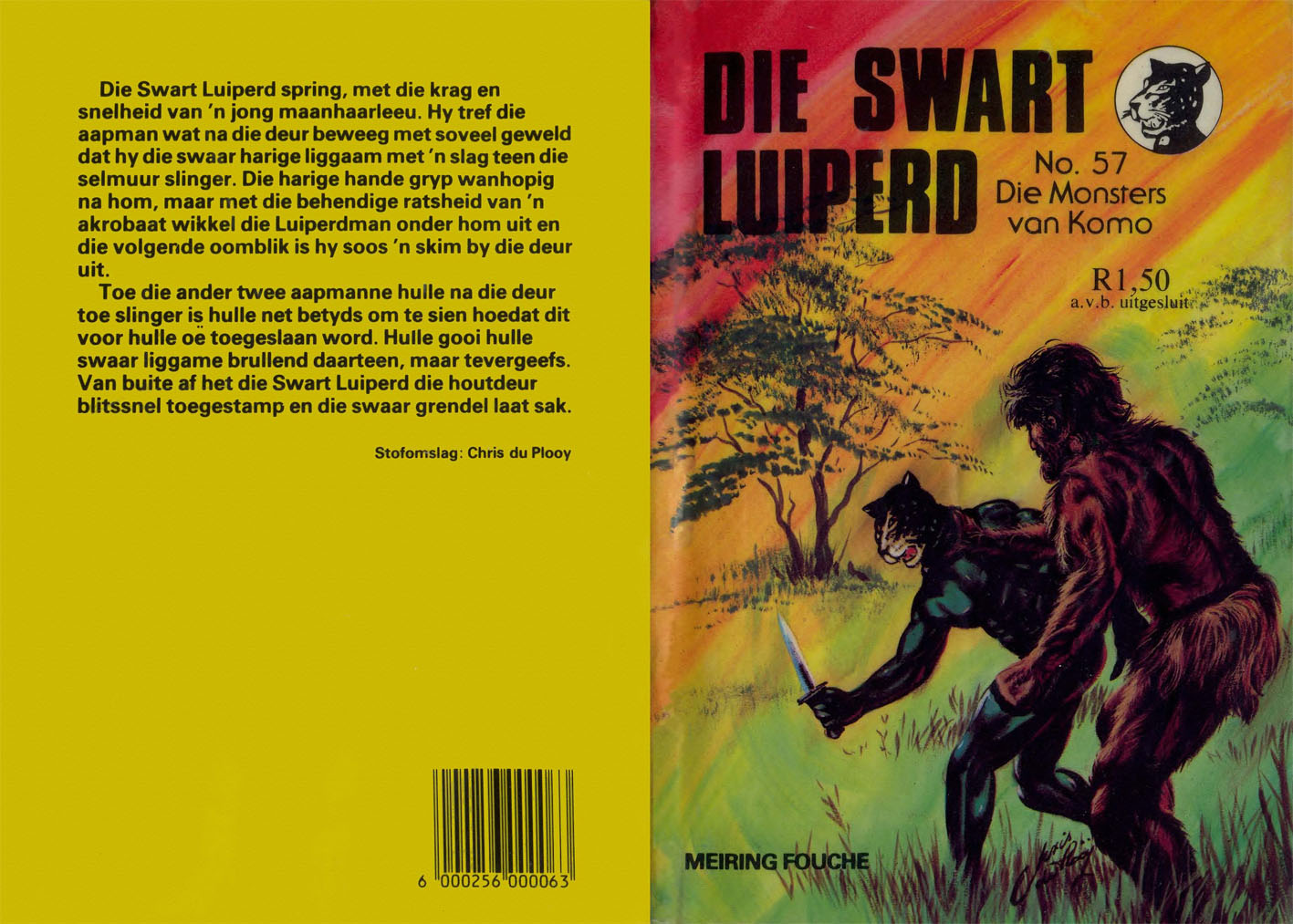 Die monsters van Komo - Meiring Fouche (1980)