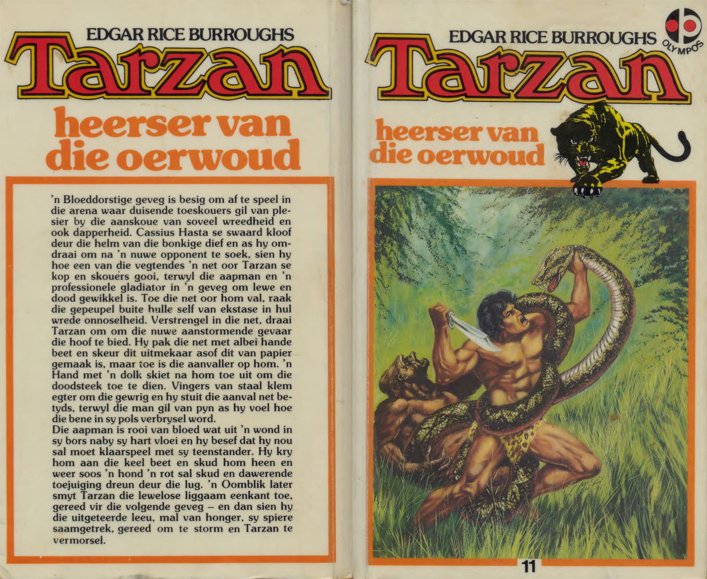 Tarzan heerser van die oerwoud - Edgar Rice Burroughs (1980)
