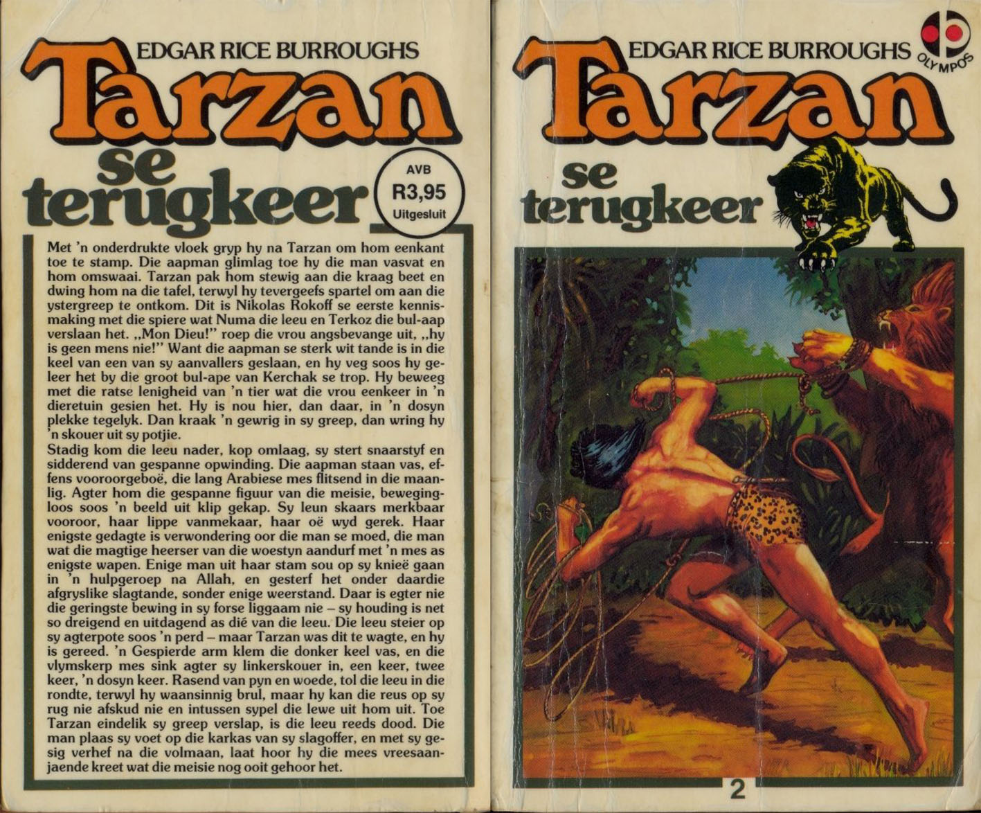 Tarzan keer terug - Edgar Rice Burroughs (1980)