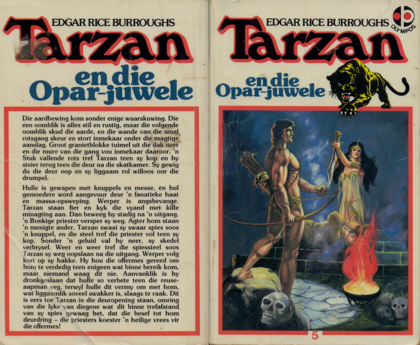 Tarzan en die Opar juwele - Edgar Rice Burroughs (1980)