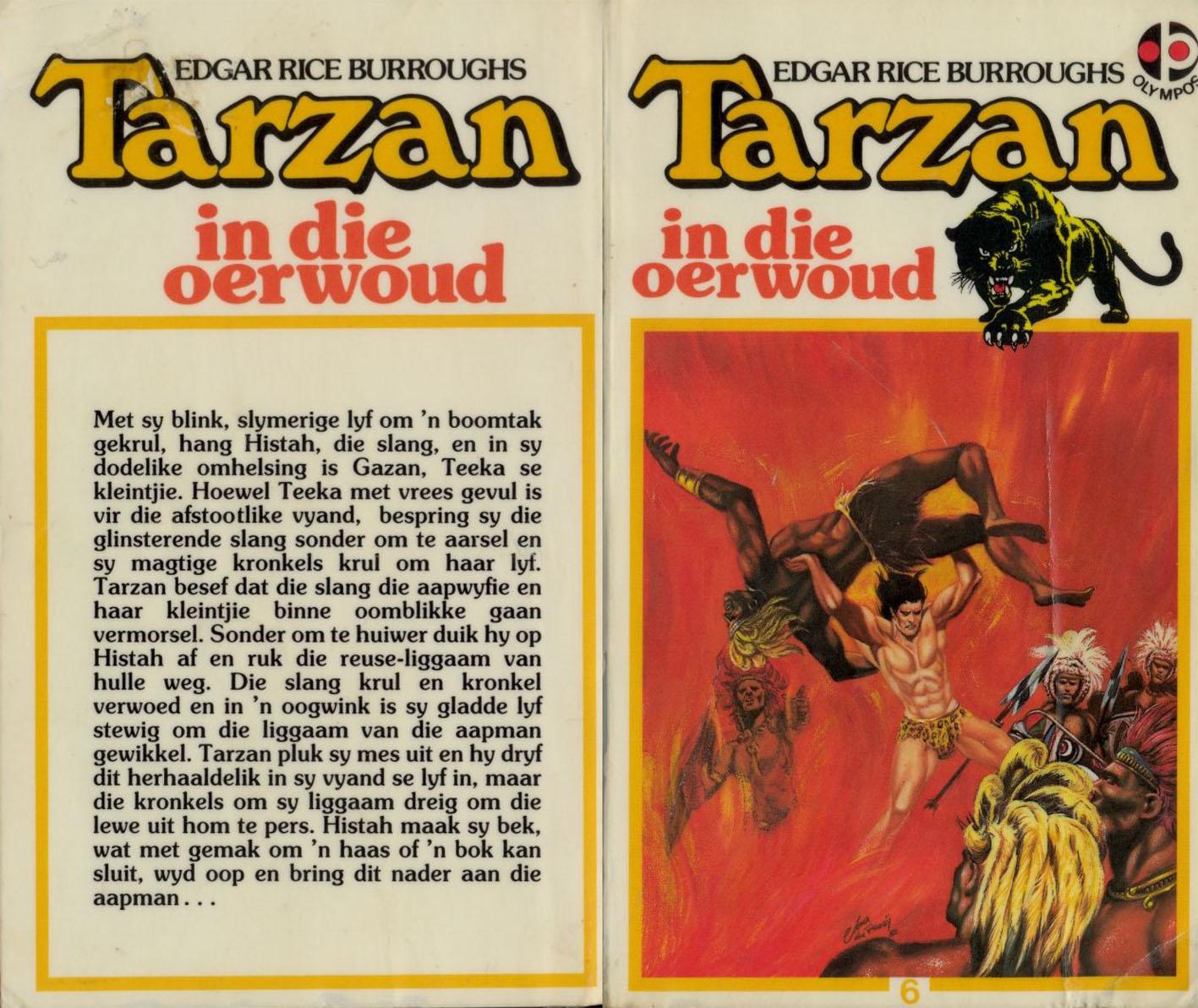 Tarzan in die oerwoud - Edgar Rice Burroughs (1980)