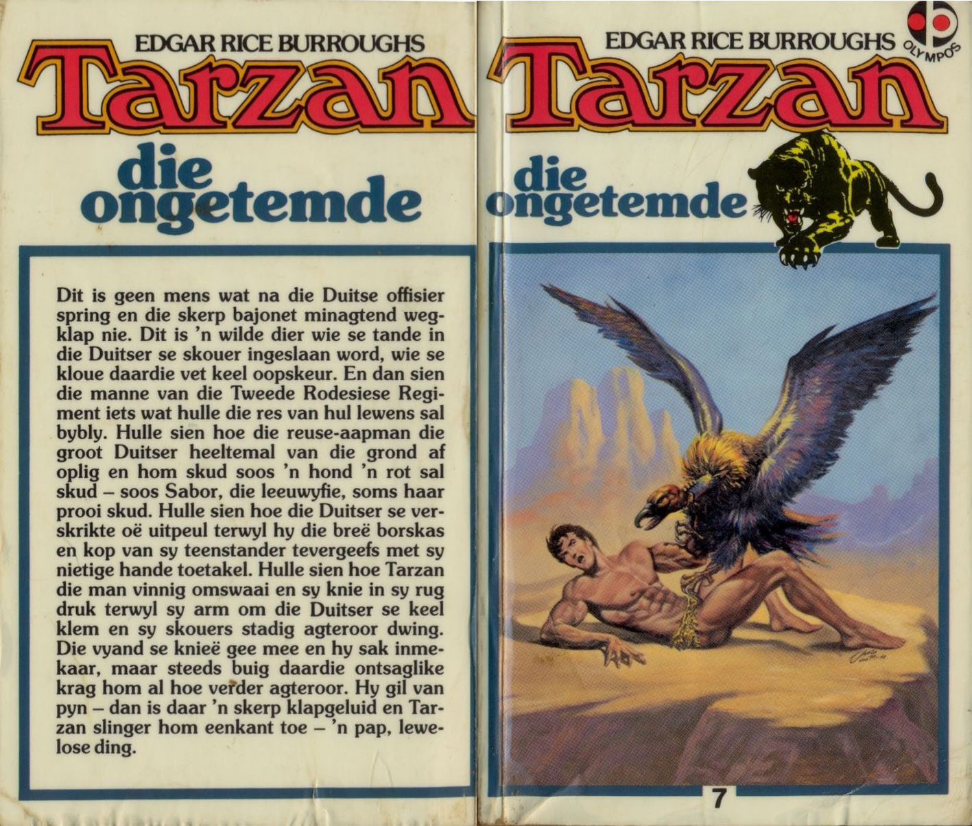 Tarzan die ongetemde - Edgar Rice Burroughs (1980)