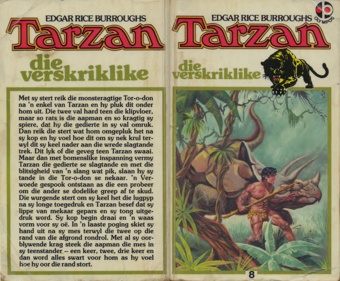 Tarzan die verskriklike - Edgar Rice Burroughs (1980)