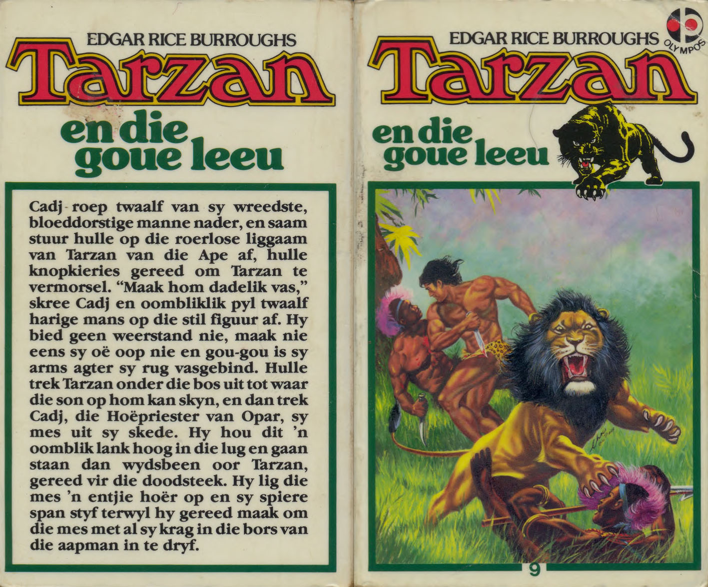 Tarzan en die goue leeu - Edgar Rice Burroughs (1980)